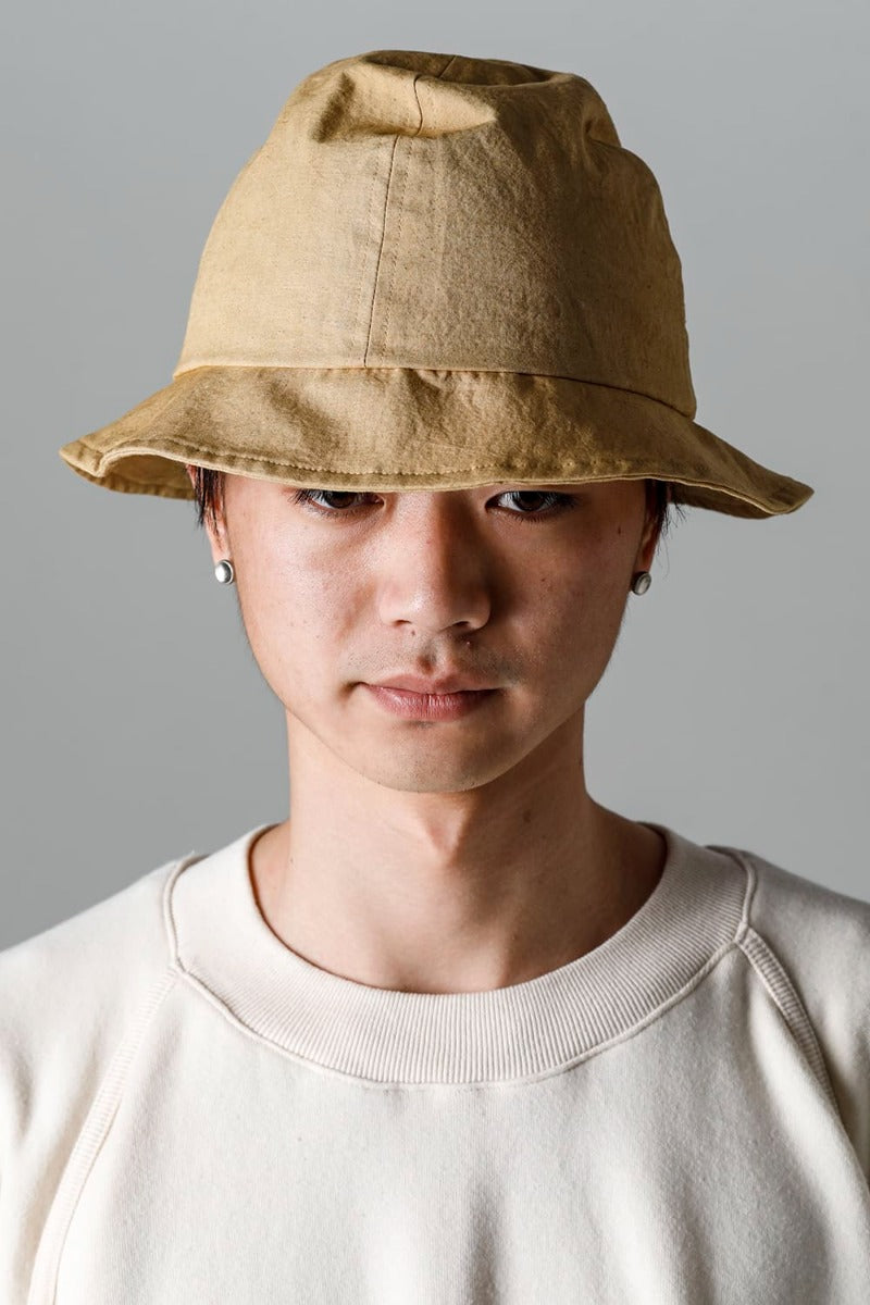 FISHERMAN'S HAT MUSTARD Fine Canvas