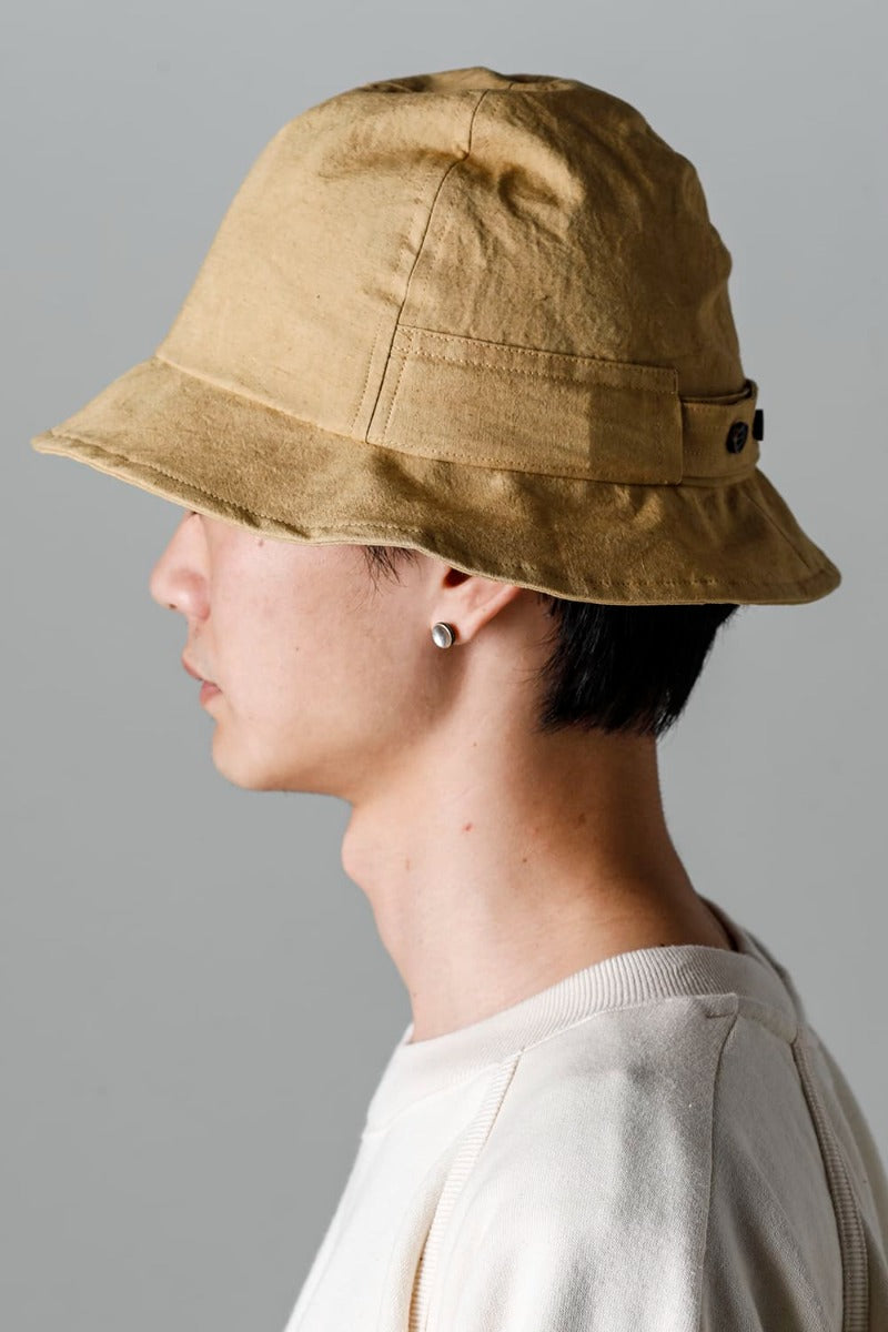 FISHERMAN'S HAT MUSTARD Fine Canvas