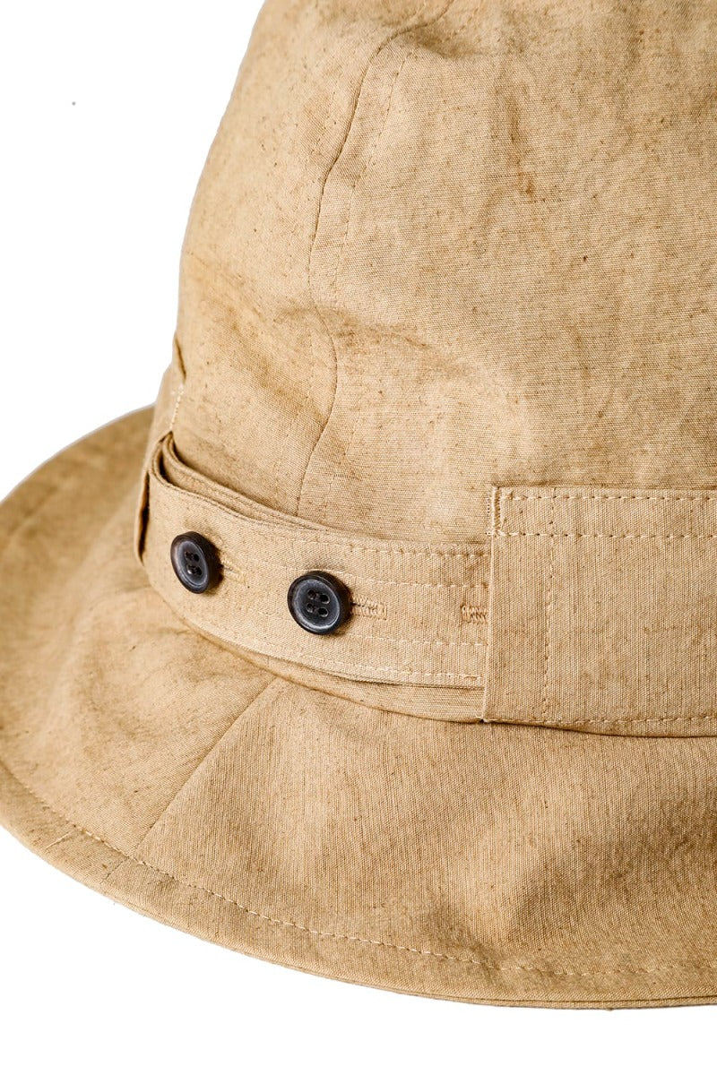 FISHERMAN'S HAT MUSTARD Fine Canvas