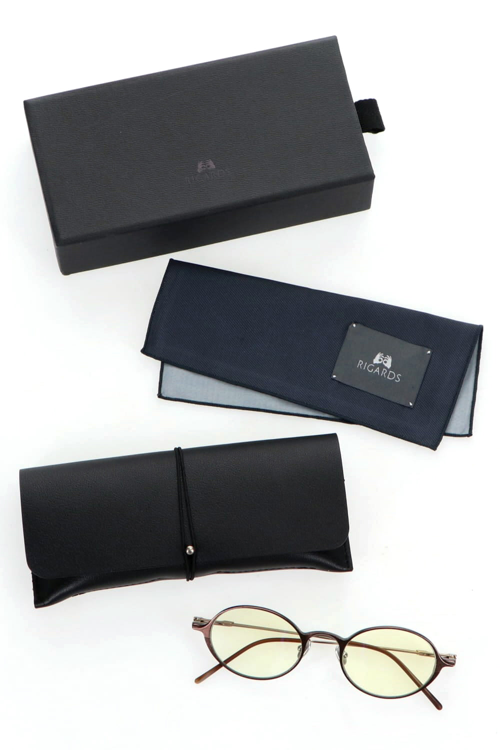 RG0103AL Metalloid Bronze Textured Clear Lens