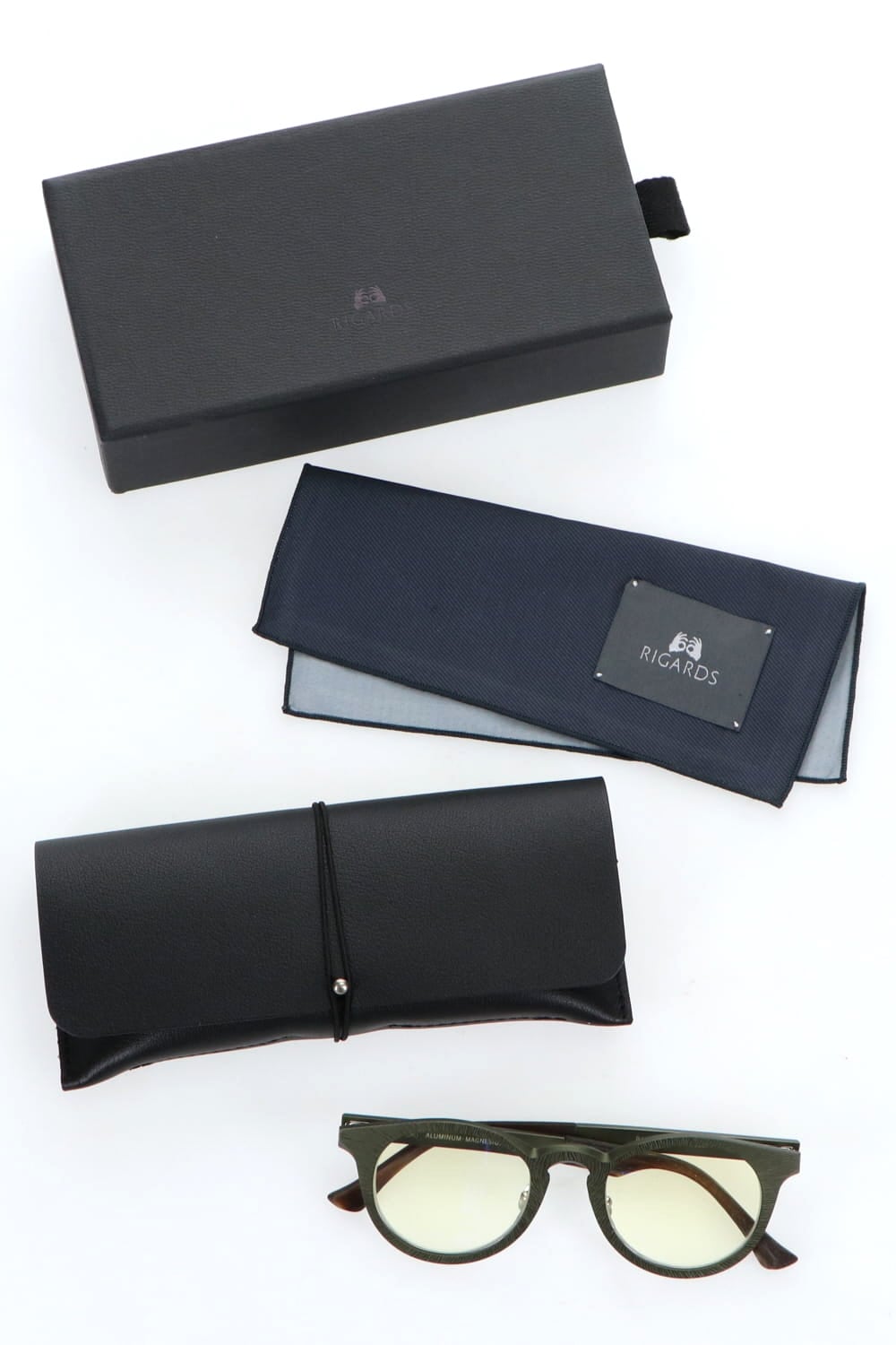 RG0058AL Metalloid Olive Sanjuro Clear Lens