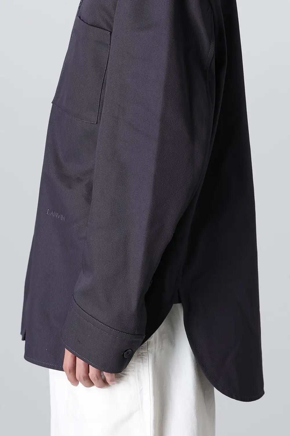 Twisted Cocoon Overshirt