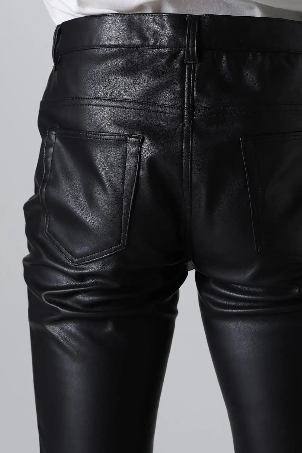 Washable Vegan Leather Leggings Pants