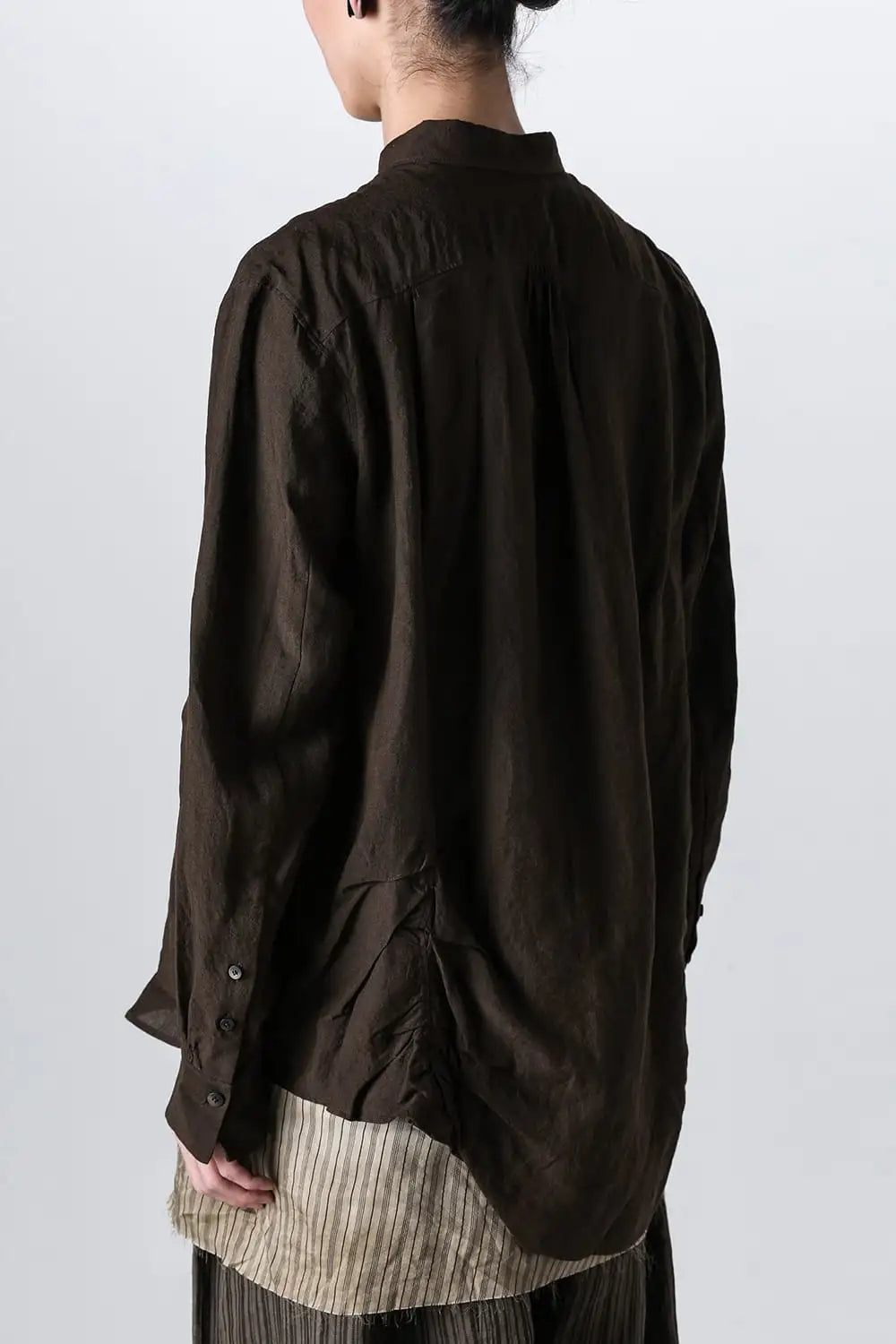 Layered Wrinkled Effect Shirt