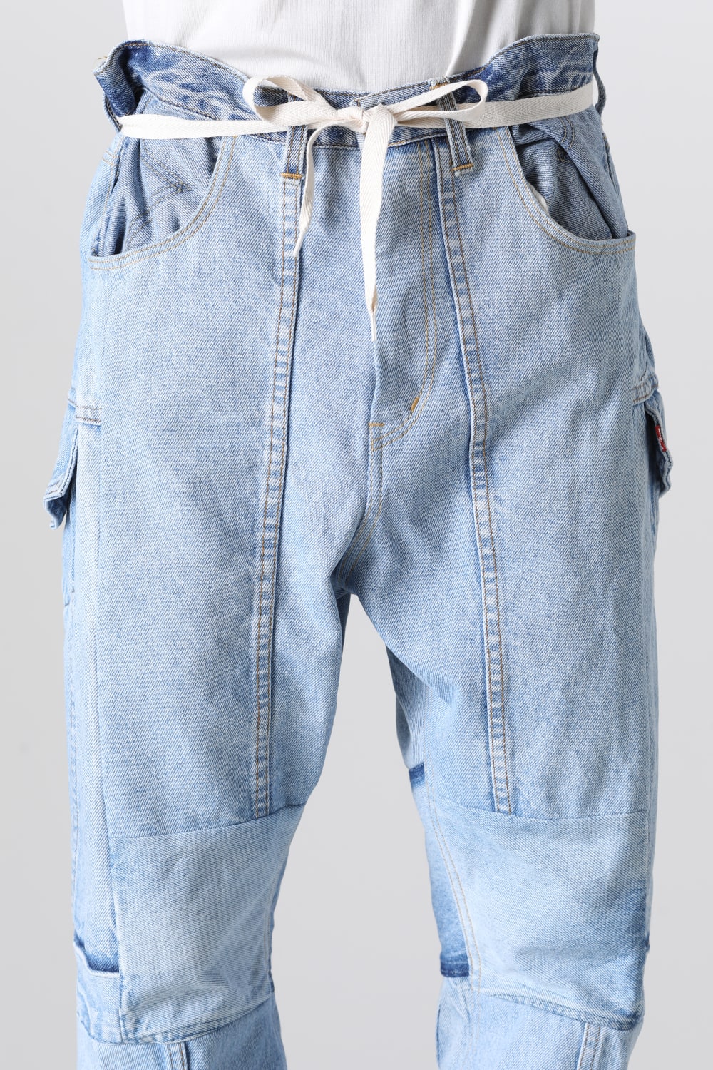 Denim Cargo Pants - M3
