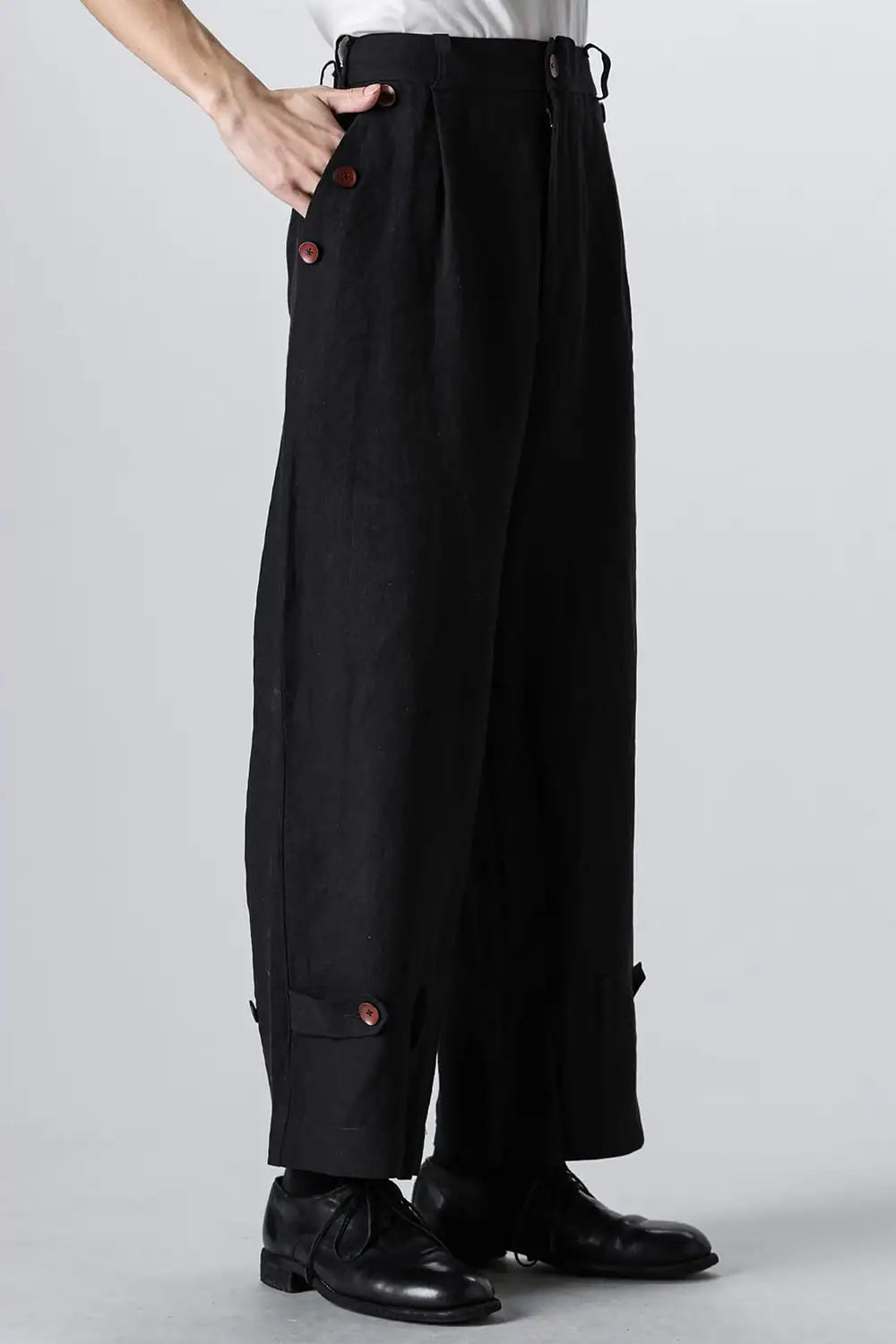 Hem-Adjustable Trousers