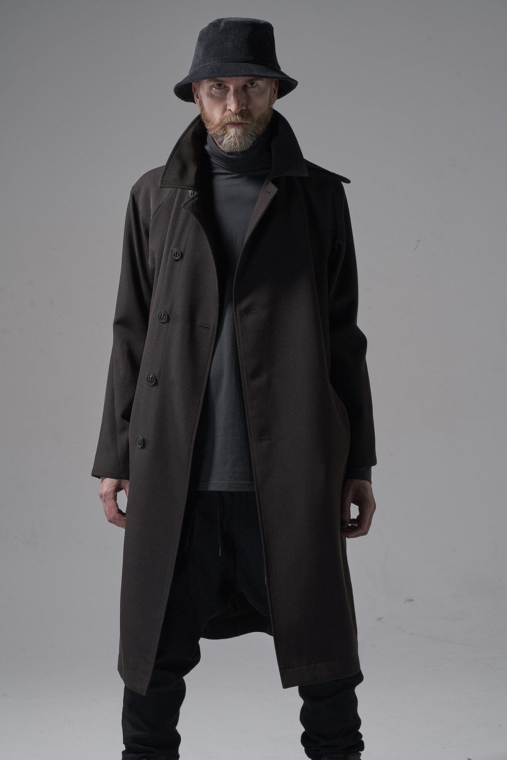 Coat structure Wool gabardine