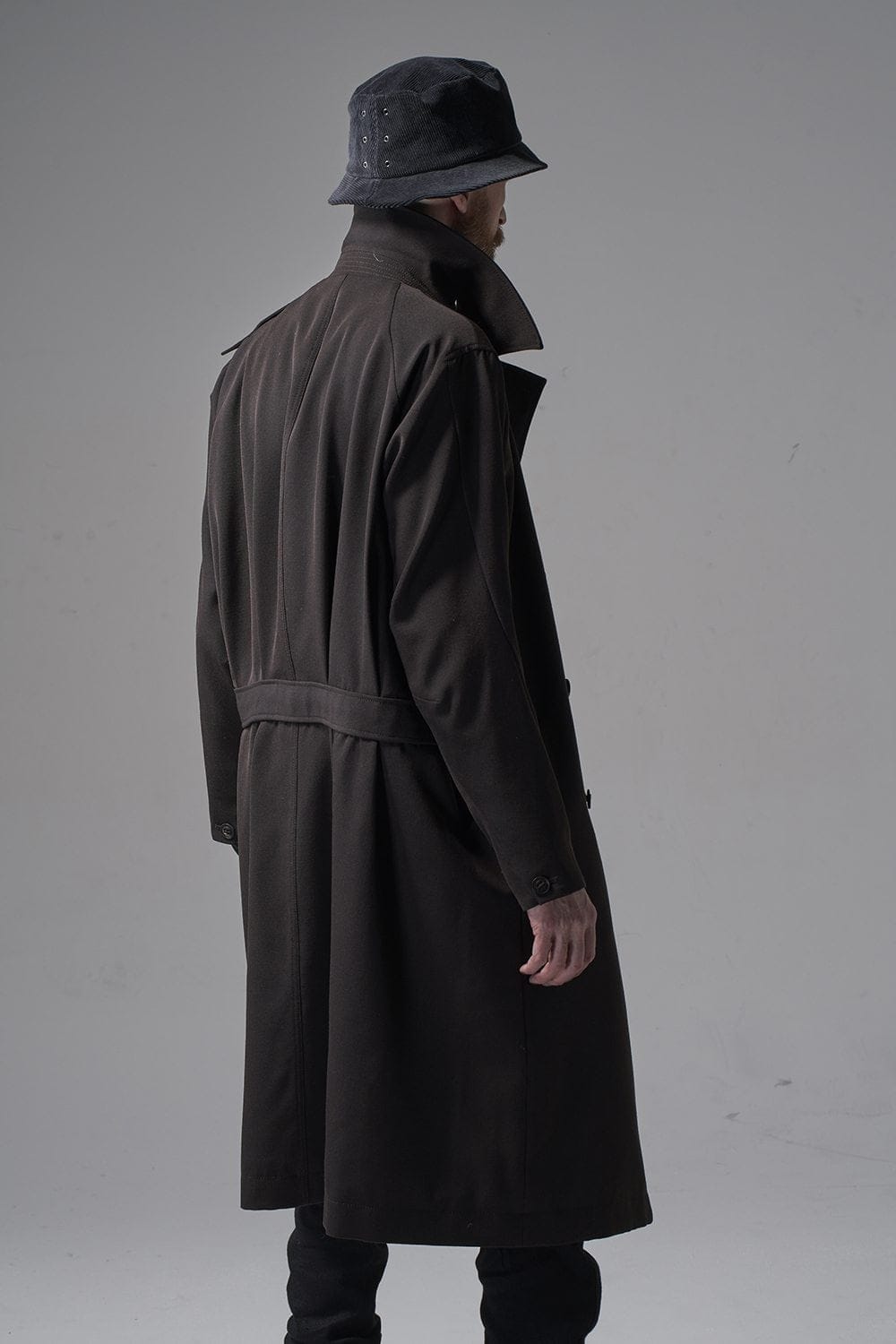 Coat structure Wool gabardine