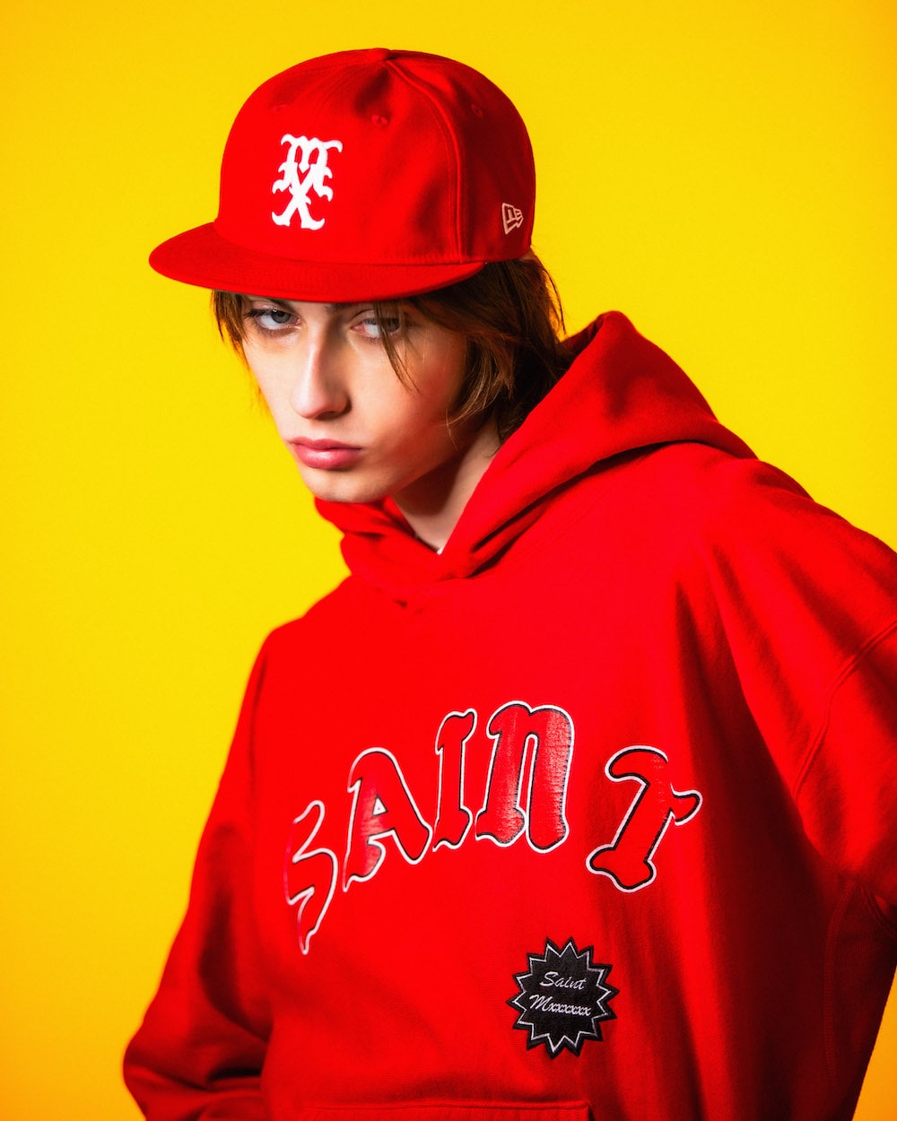 NEW ERA × SAINT Mxxxxxx MX Cap Red