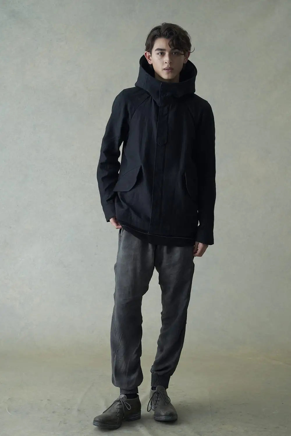 Jogger pants High twist viscose