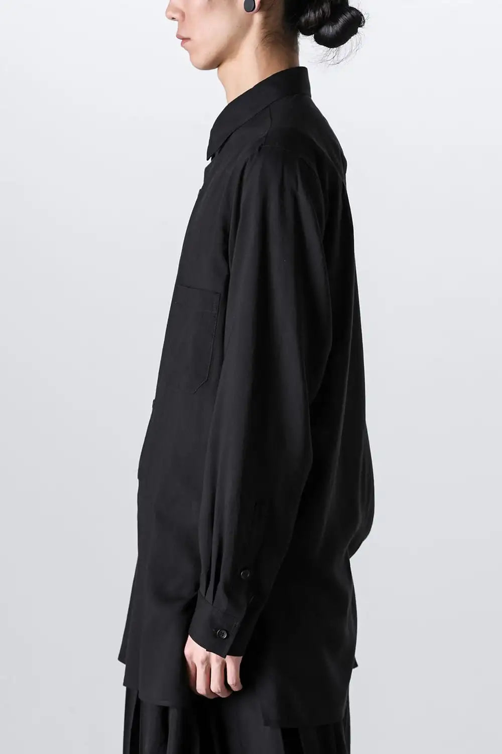 Normal Shirt Collar Blouse