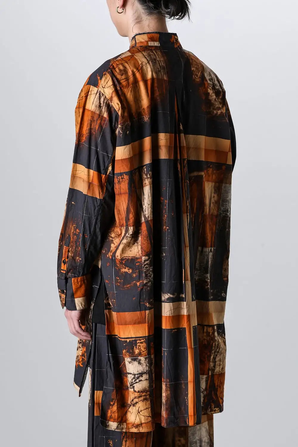 Yasu Forest Print Extra Long and wide Shirts/Coat