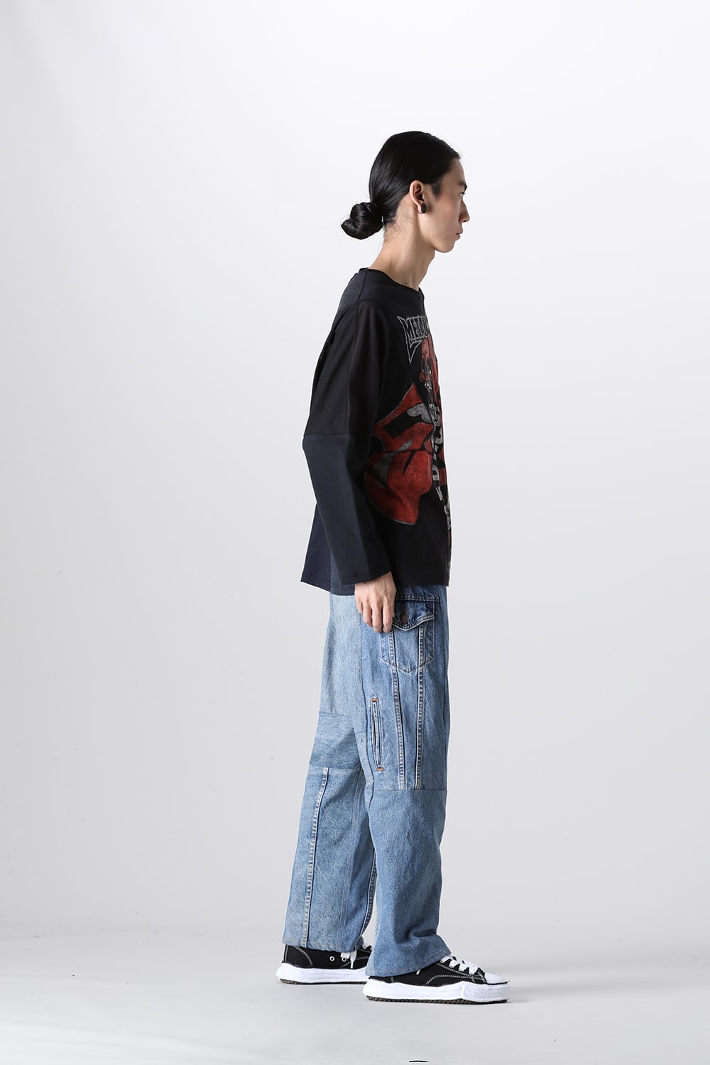 Denim Cargo Pants - L1