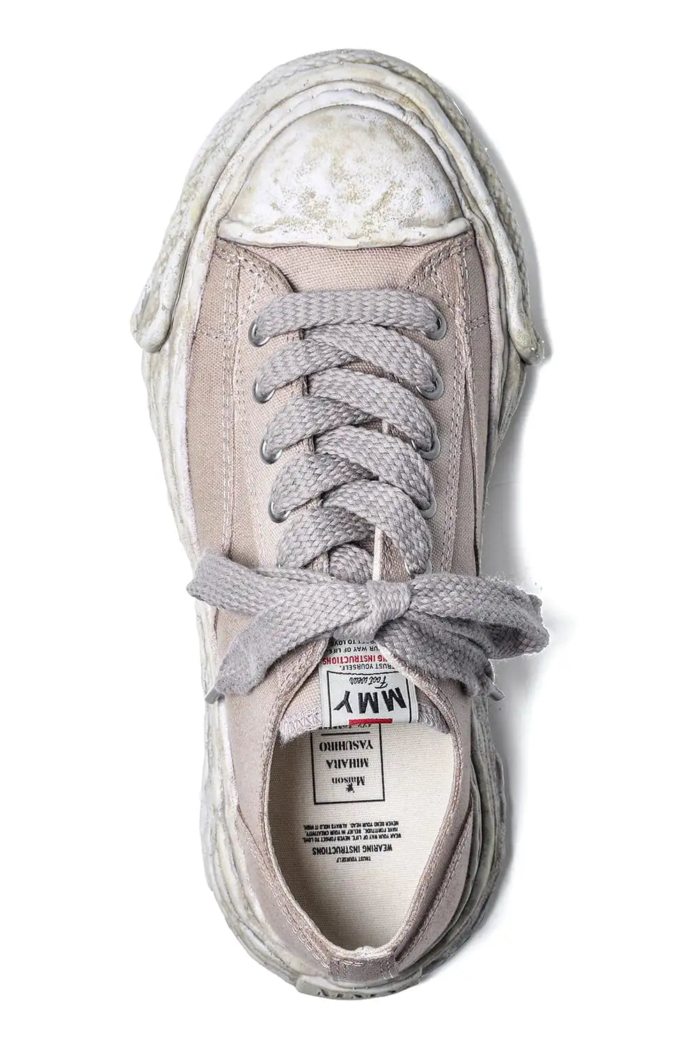 PETERSON 23 canvas garment dye Low-Top sneakers Brown