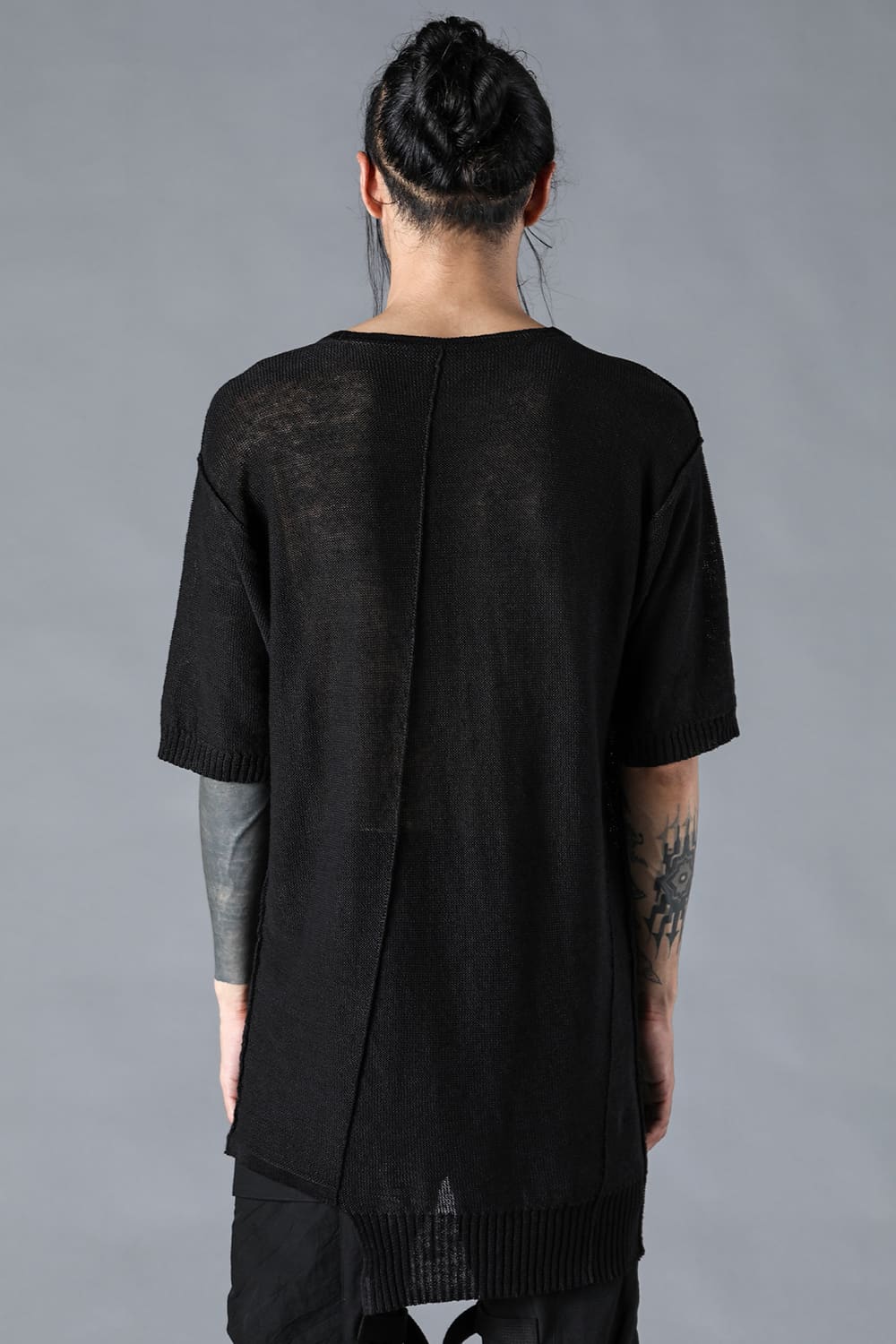 リネンニットTシャツ