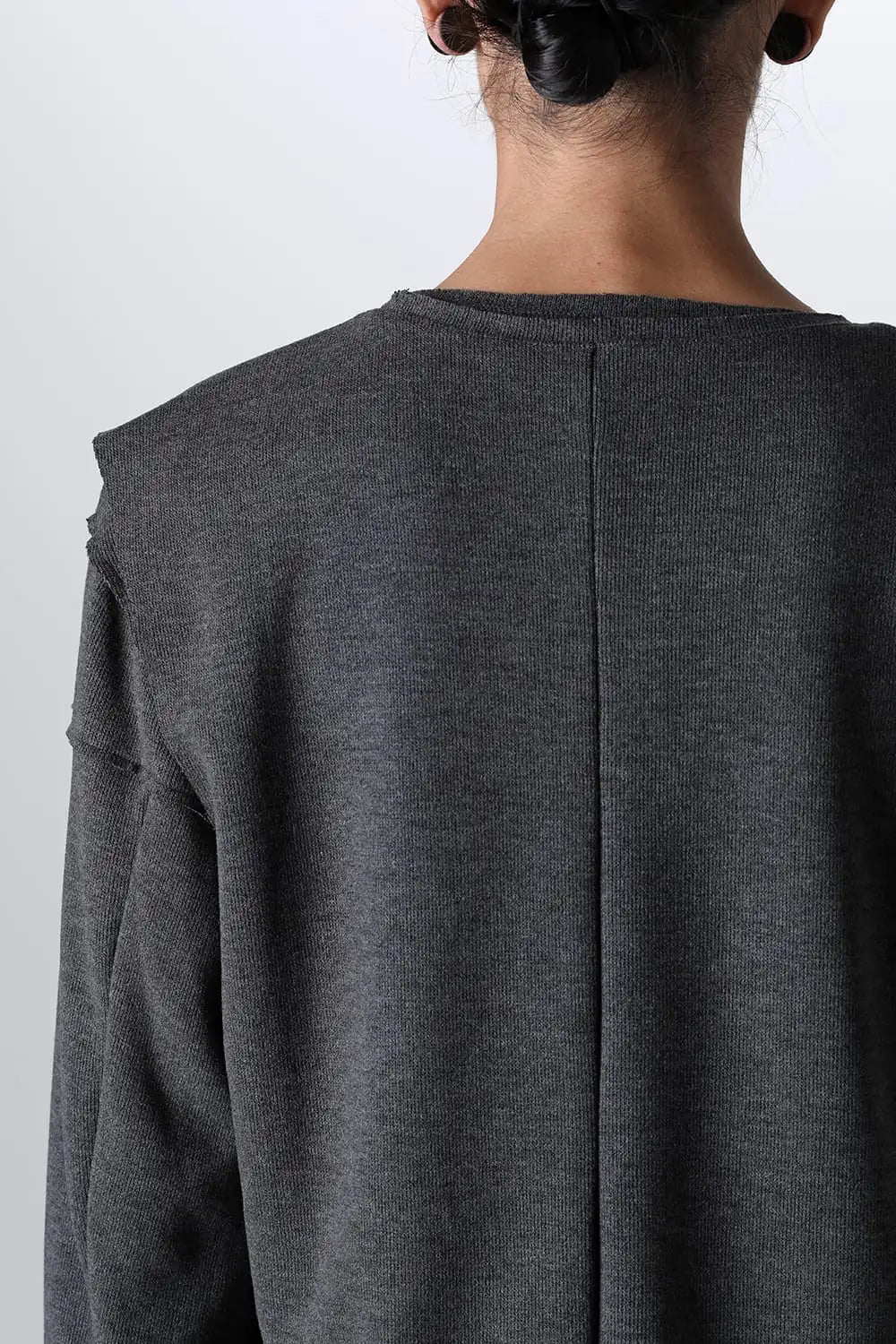 Separated Knit (Vest & 2 Shoulder L/S) D.Gray