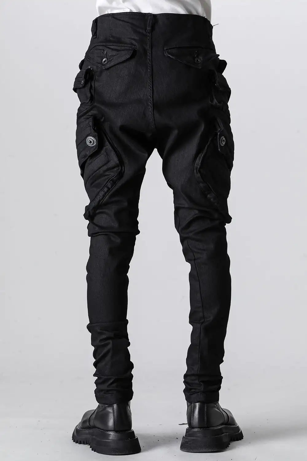 10.5oz Stretch Denim Gas Mask Skinny Pants