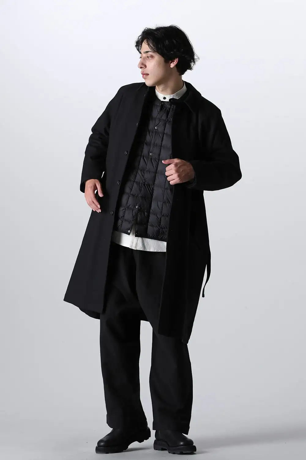 MOUNTAIN HI-SPEC CREW NECK DOWN JACKET＜900FP+＞ Black