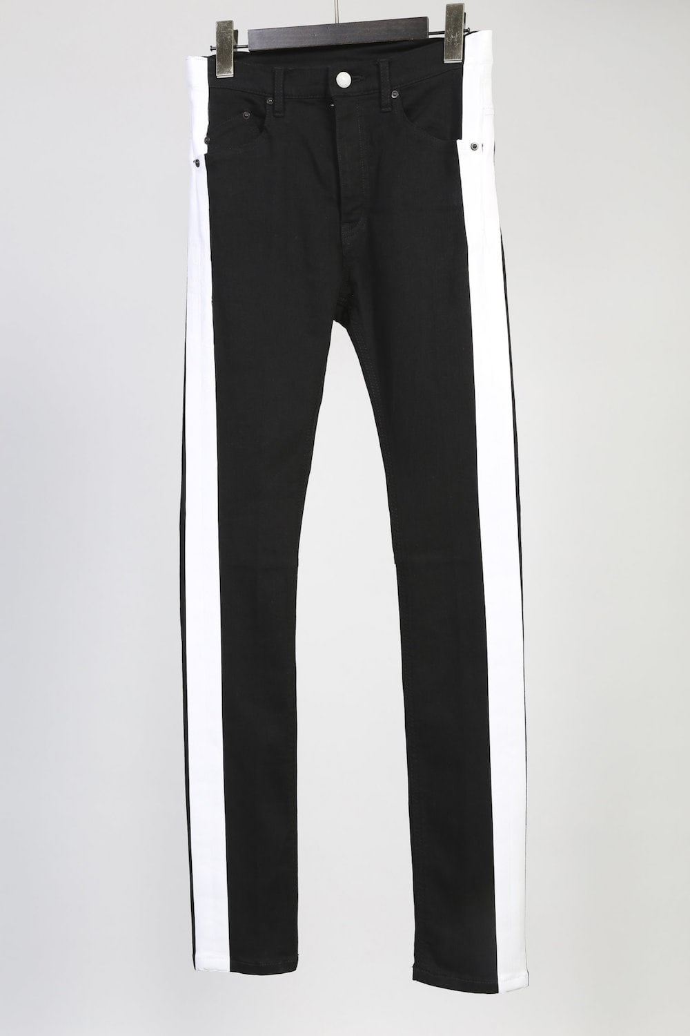 EX FIT DENIM SKINNY SIDE STRIPE RUBBER