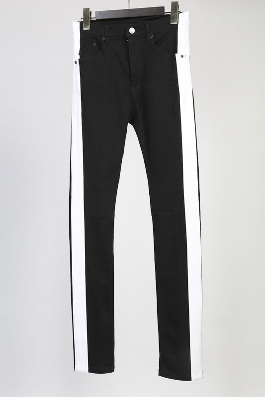 EX FIT DENIM SKINNY SIDE STRIPE RUBBER