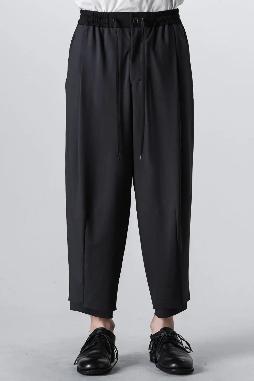 クロップドパンツ ハイブリット ヤーン ジャージー