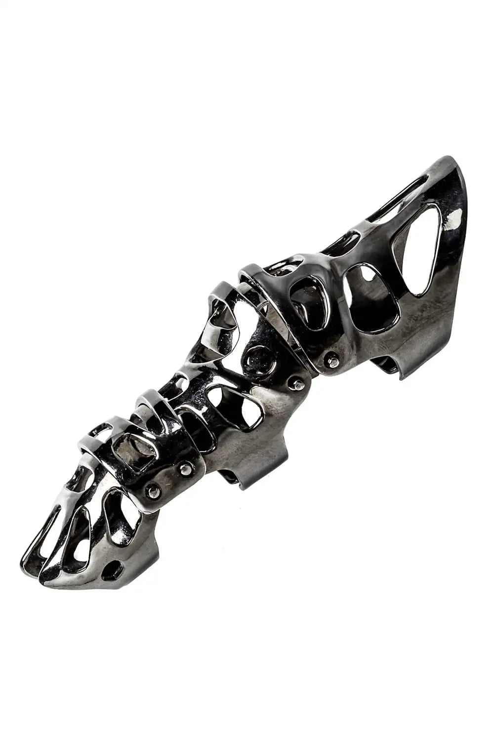 fangophilia × JULIUS Full Finger Ring Black