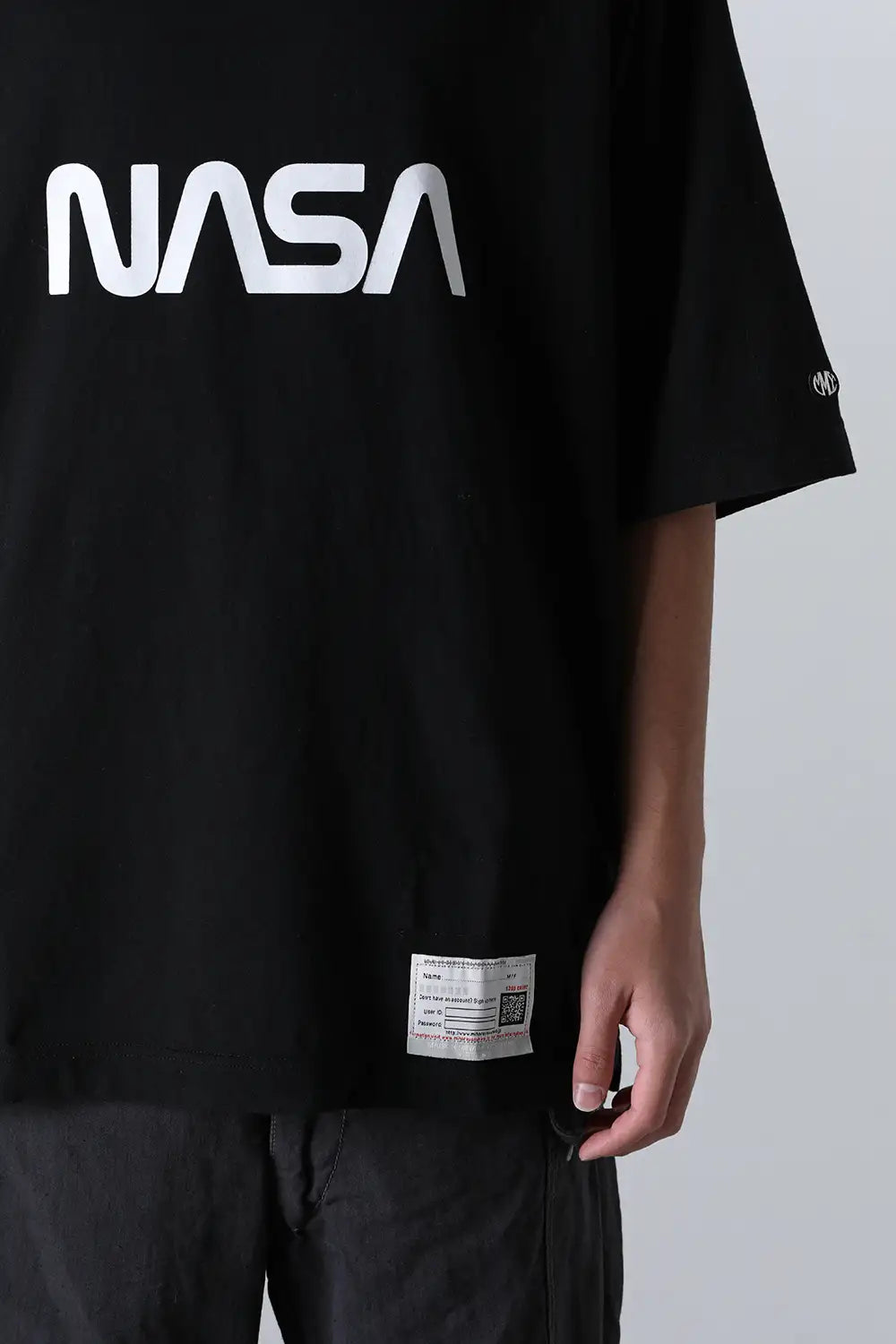 NASA Printed Tee Black