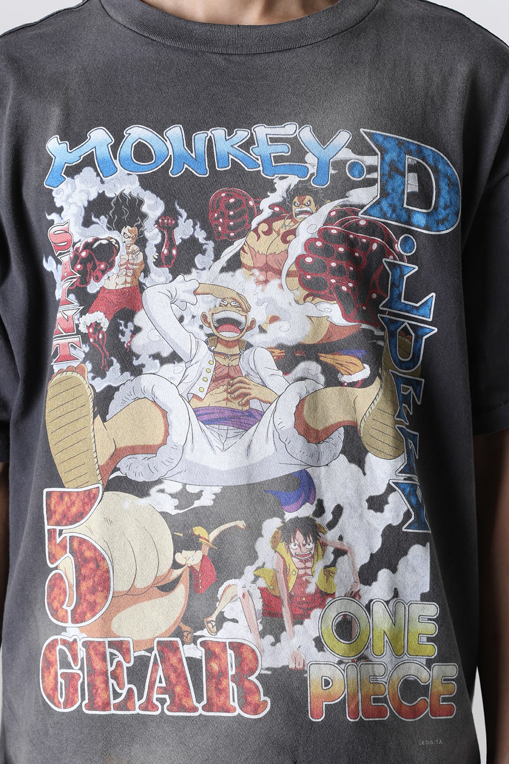 ONE PIECE × ©SAINT M×××××× Short sleeve T-shirt