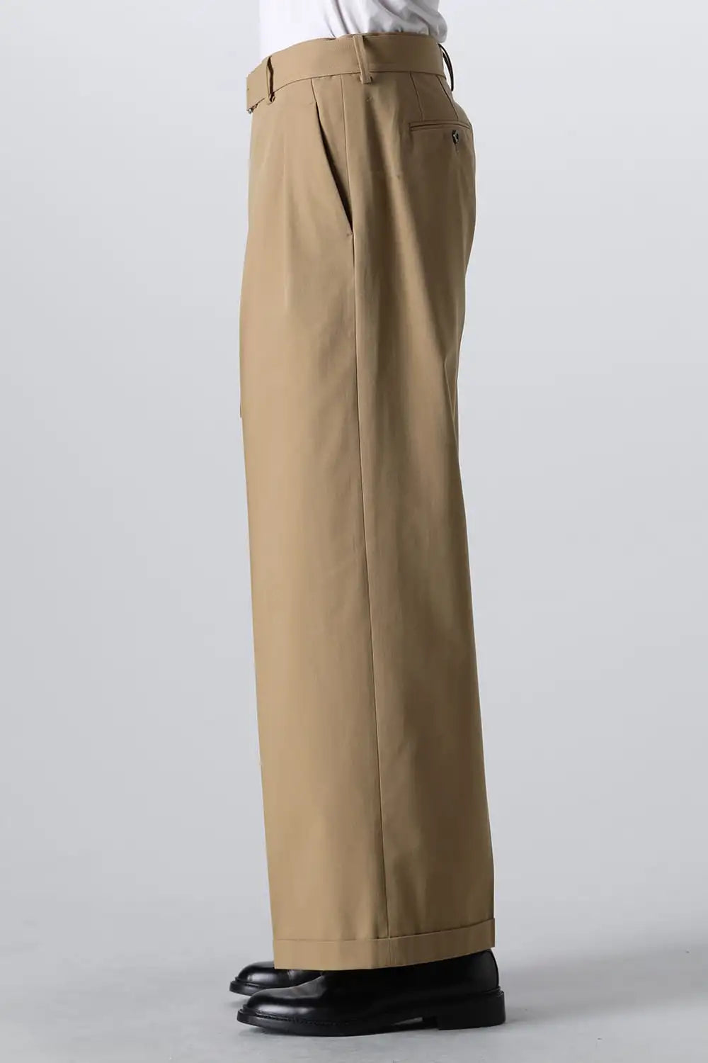 Belted Buggy Trousers  Camel