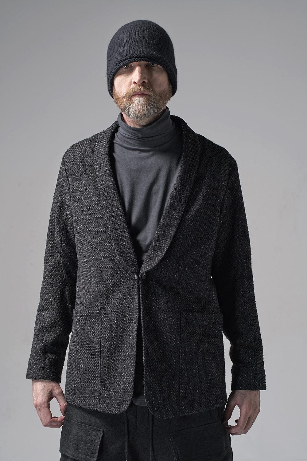 ジャケット シルクミックスジャガード