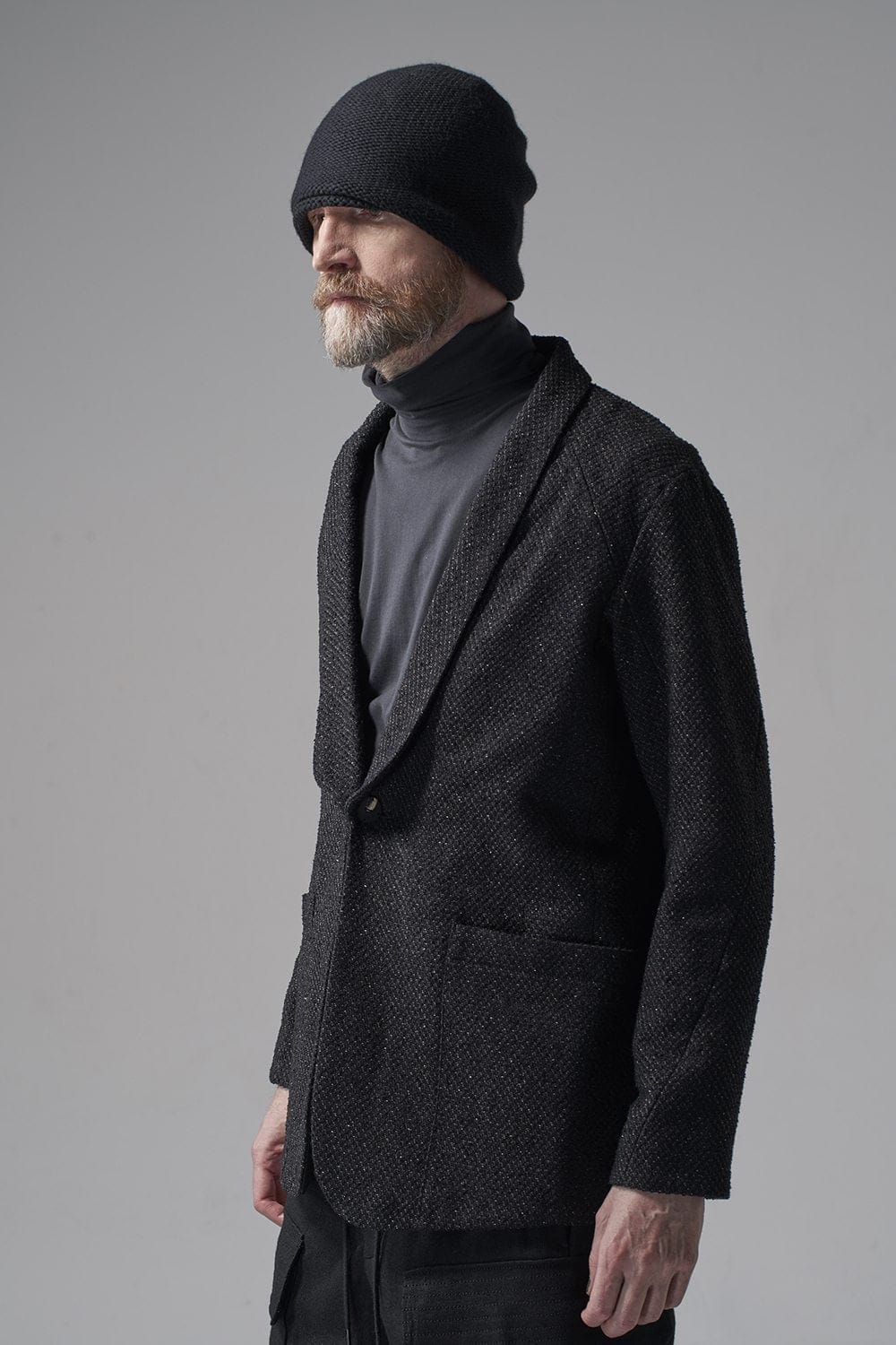 ジャケット シルクミックスジャガード