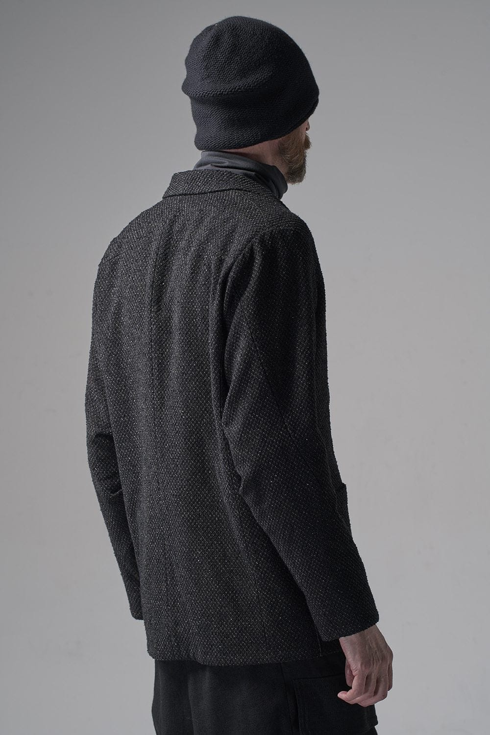 ジャケット シルクミックスジャガード