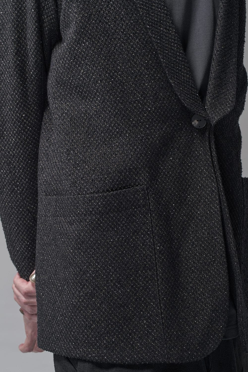 ジャケット シルクミックスジャガード