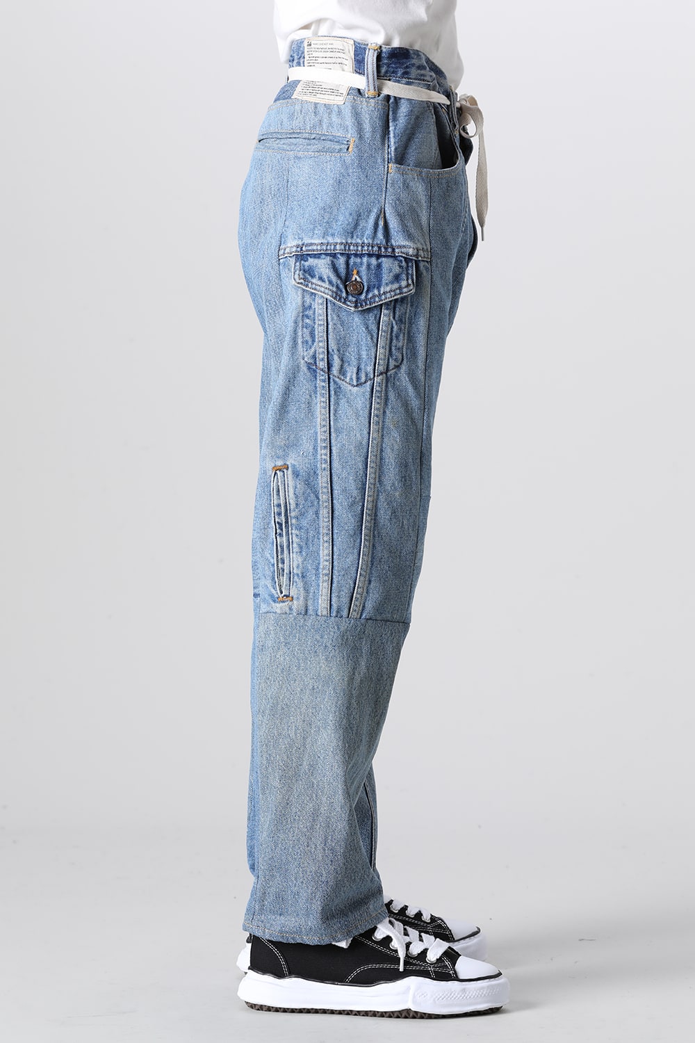 Denim Cargo Pants - M1