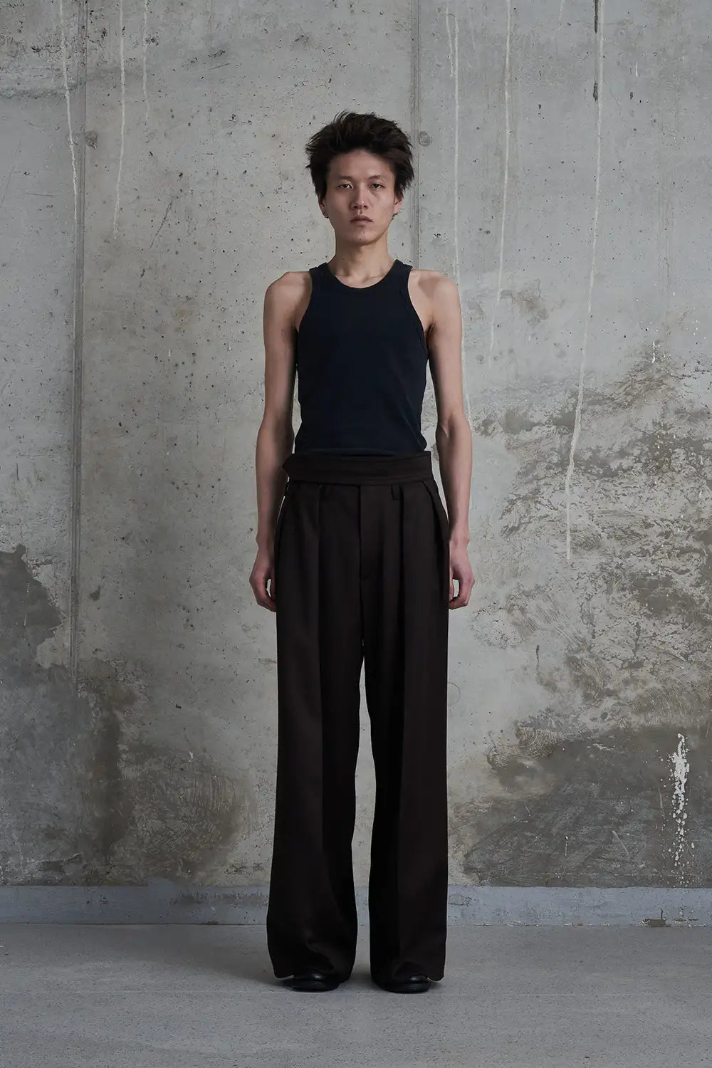 ライヒ プリーテッド トラウザーズ