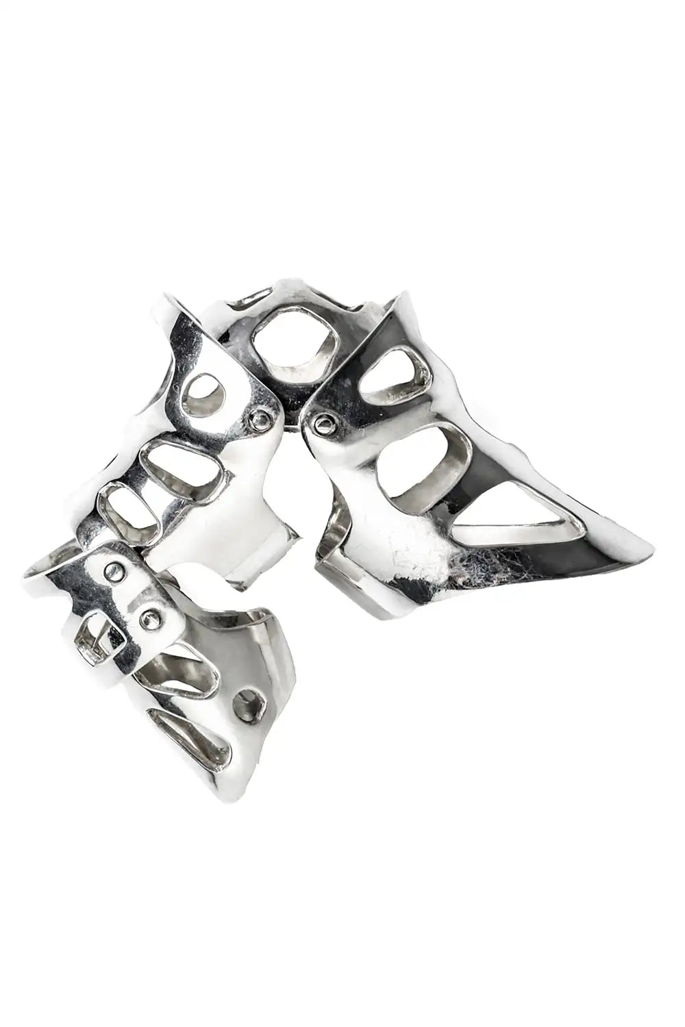 fangophilia × JULIUS Full Finger Ring Silver