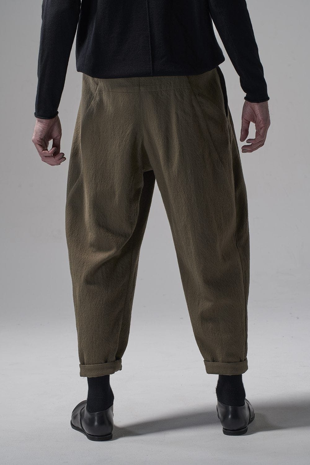 Cropped pants Virgin wool