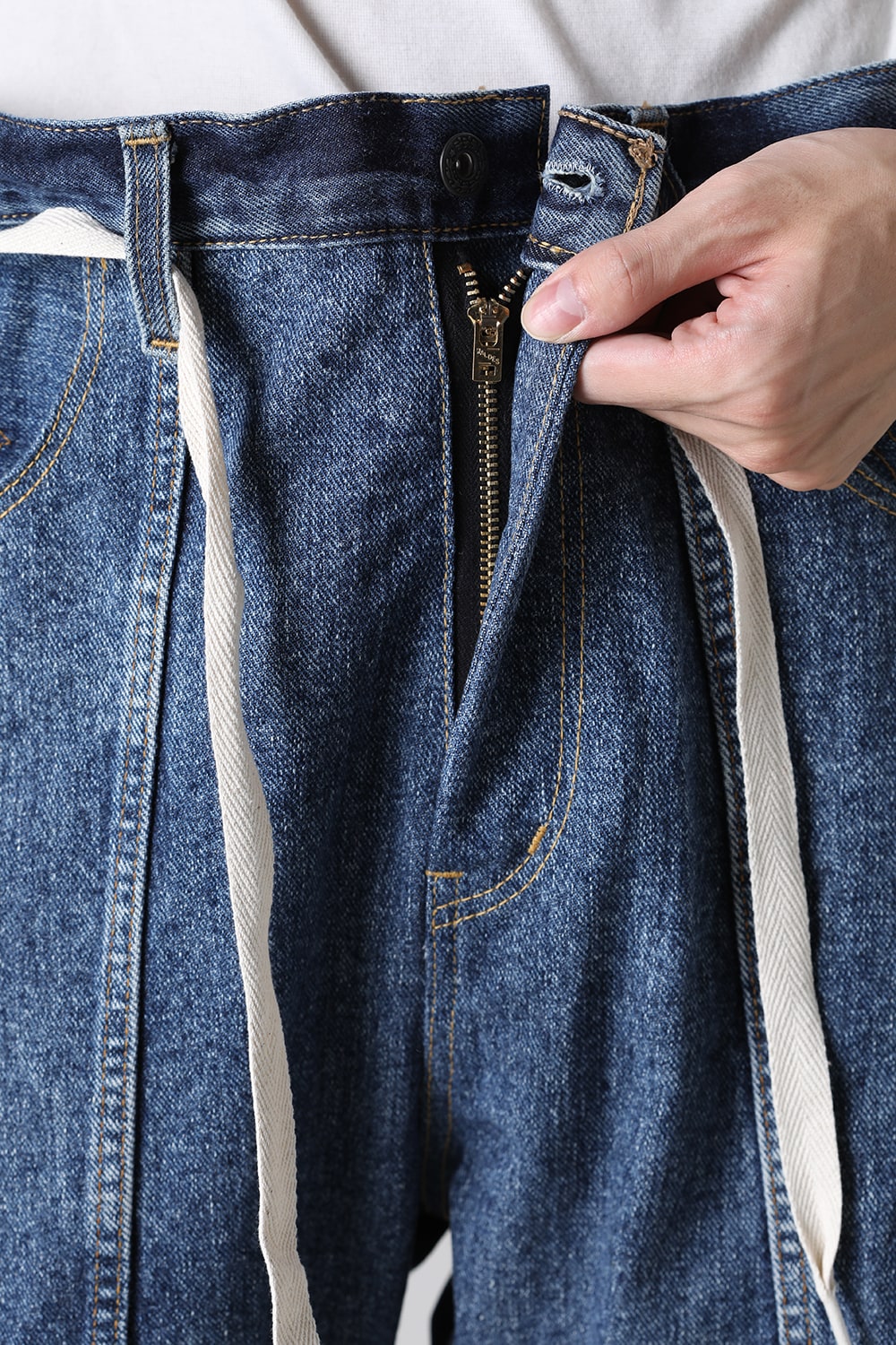 Denim Cargo Pants - L3