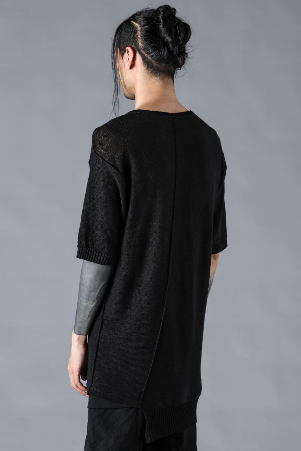 リネンニットTシャツ