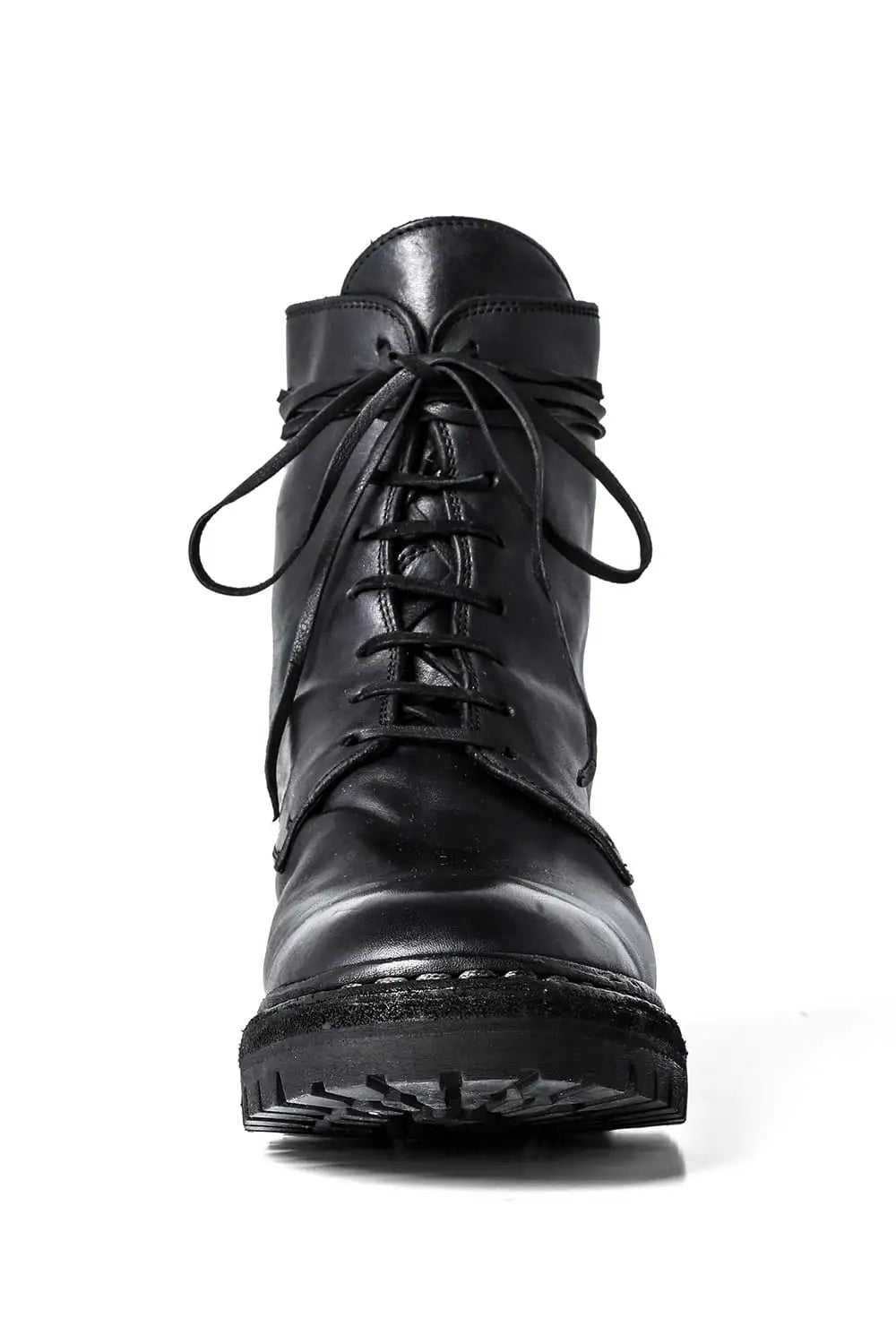 Norwegian welted Vibram-sole Back Zip Race Up Boots Horse Full Grain - 795BZV_N