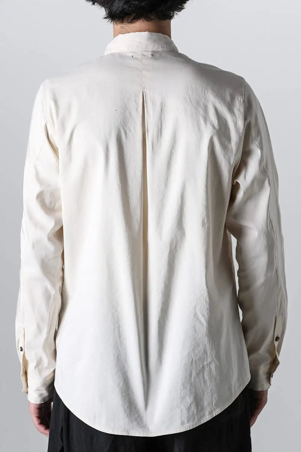 24SS-S1-SC : Yokeless Shirt Silk Cotton