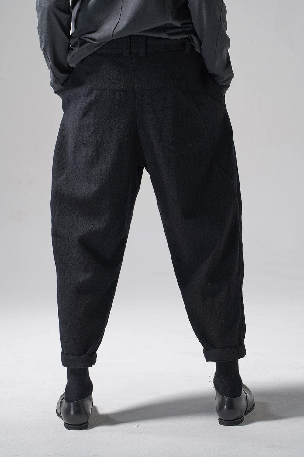 Cropped pants Virgin wool