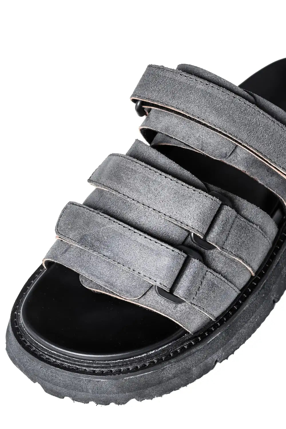 Sandals calf leather Blue Reverse