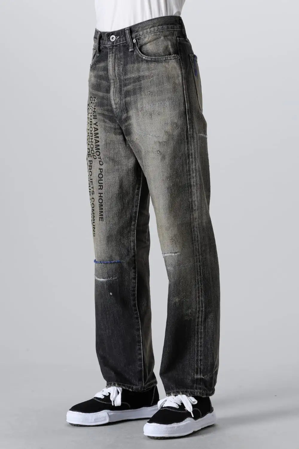 NEIGHBORHOOD x Yohji Yamamoto Denim Pants Black