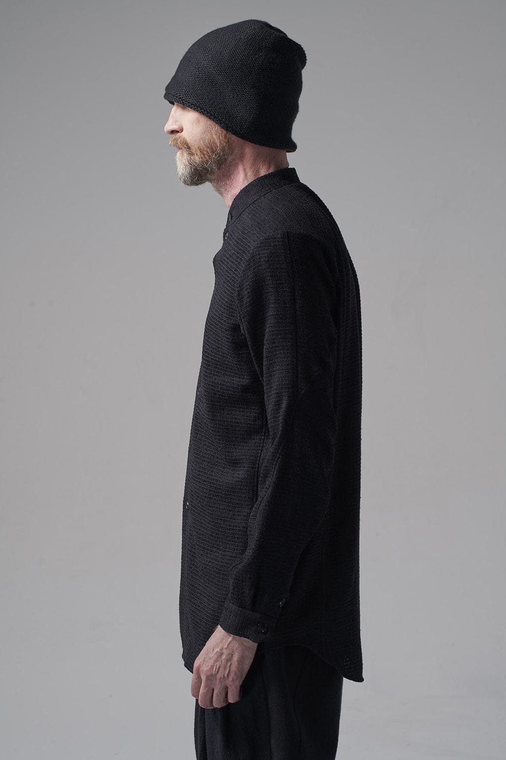 Long shirt Silk tweed