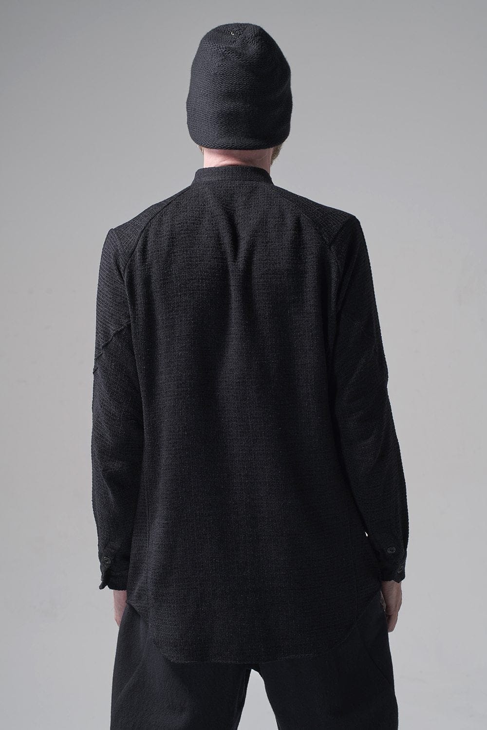 Long shirt Silk tweed