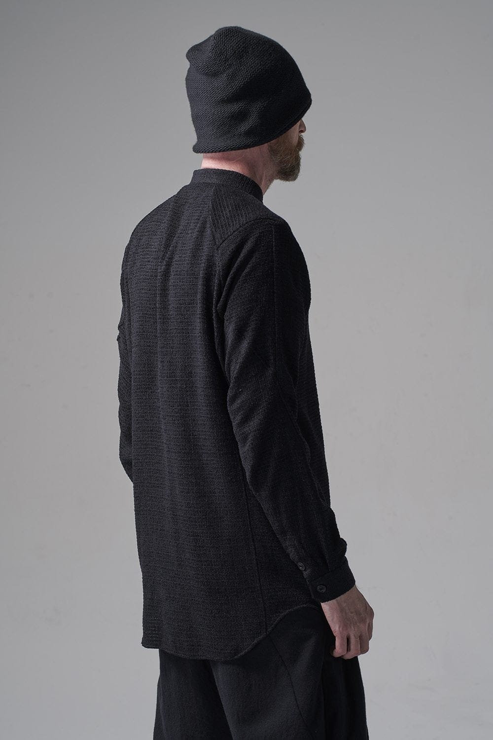 Long shirt Silk tweed