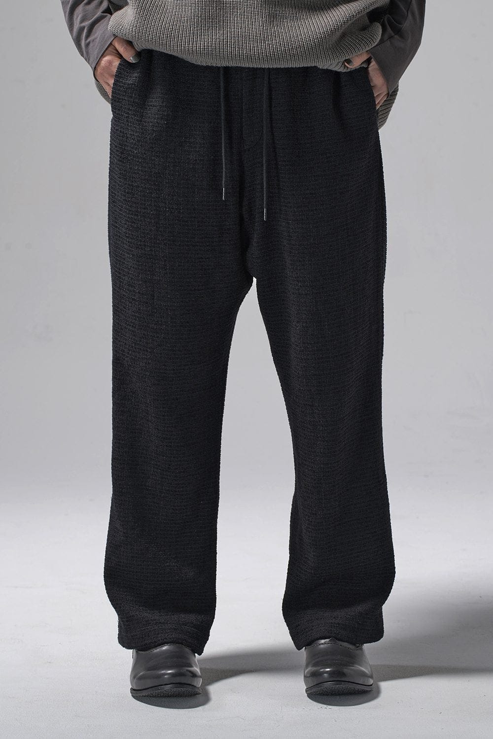 Relaxe pants Silk tweed