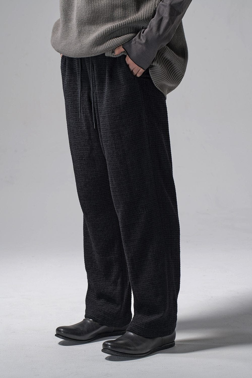 Relaxe pants Silk tweed