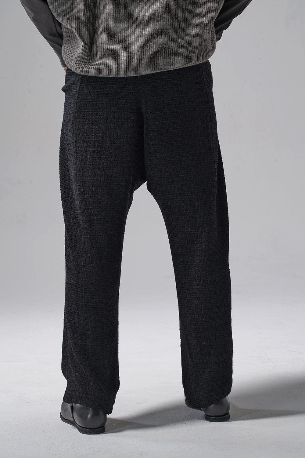 Relaxe pants Silk tweed
